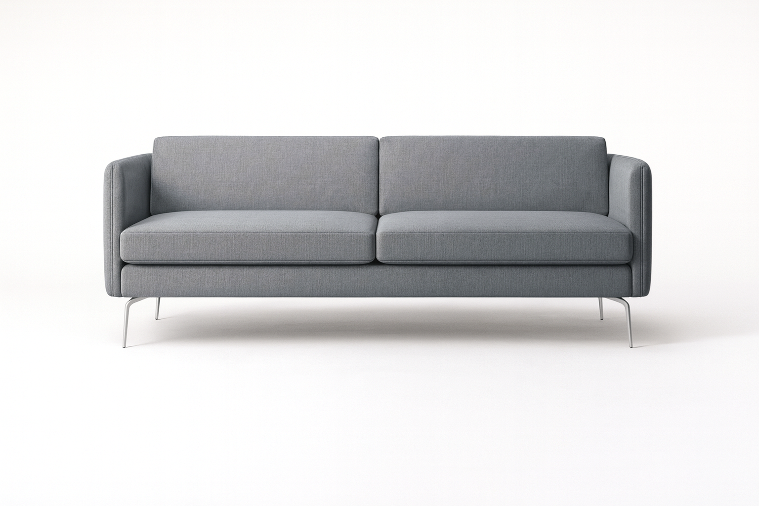 Nordic Minimalist Gray Sofa