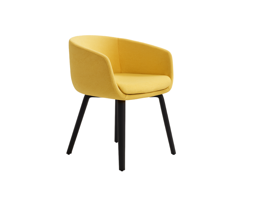 Soft Yellow Tub Chair