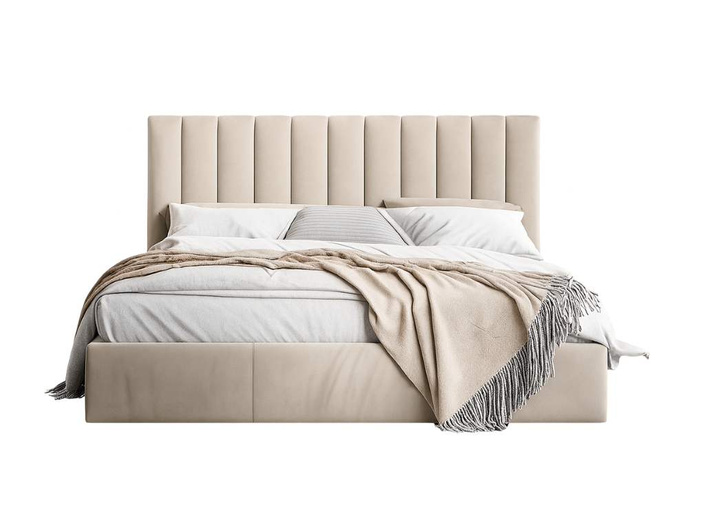 SandCraft Panel Headboard Bed