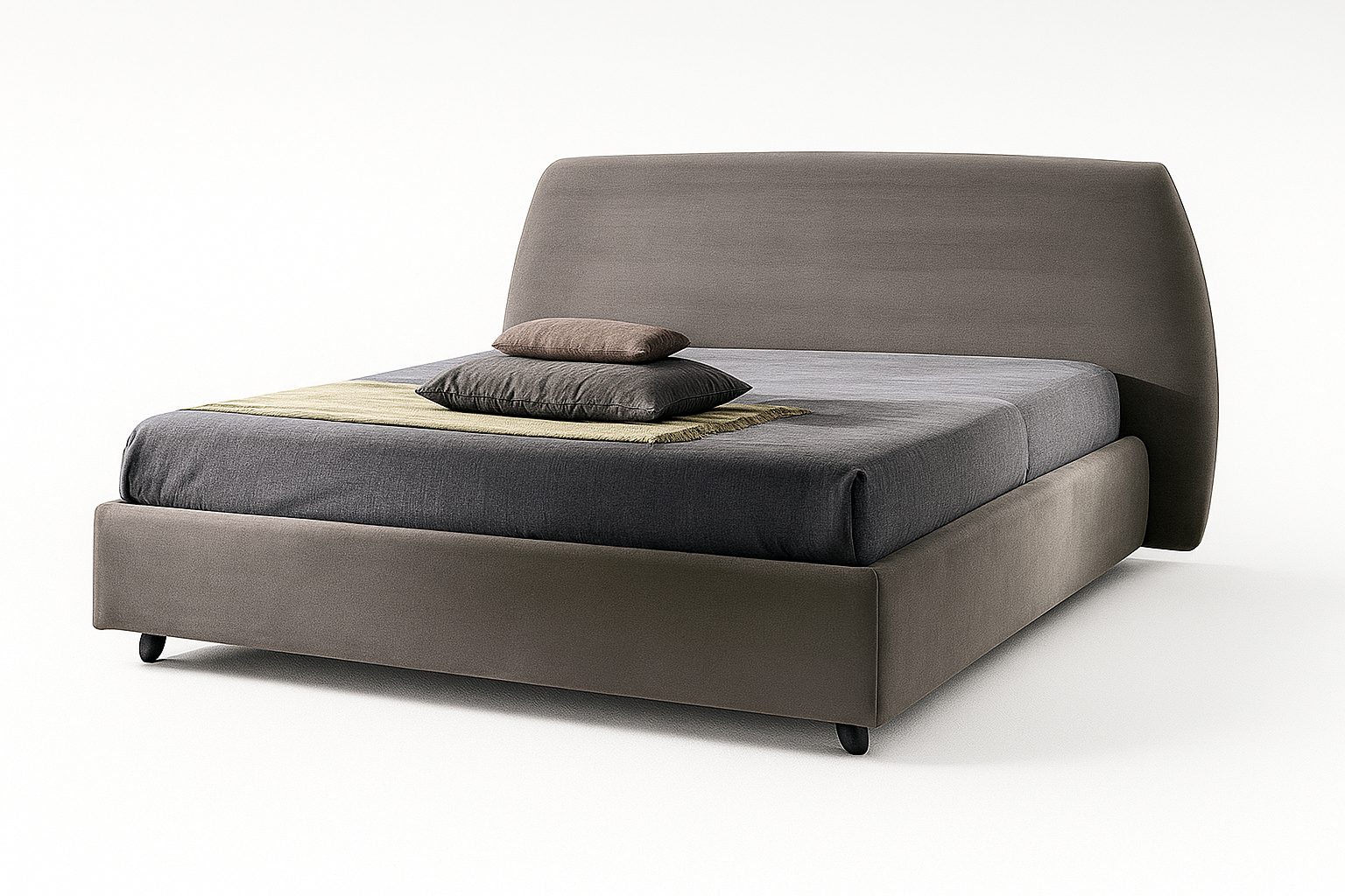 Sway Curved Back Upholstered Bed