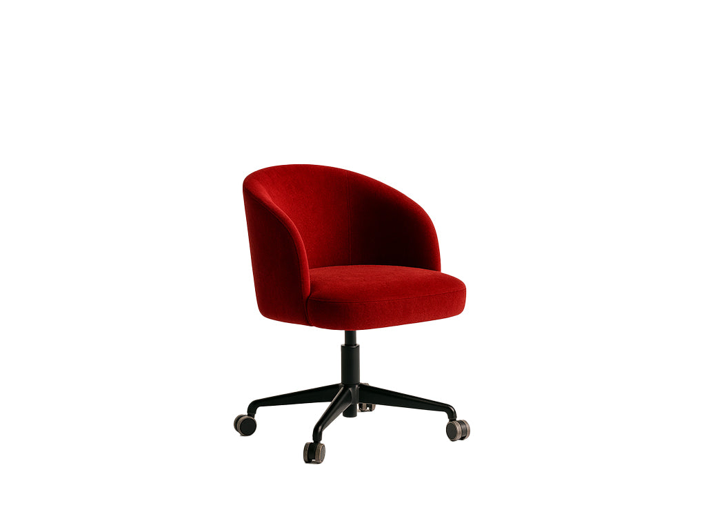 Ruby Orbit Swivel Chair