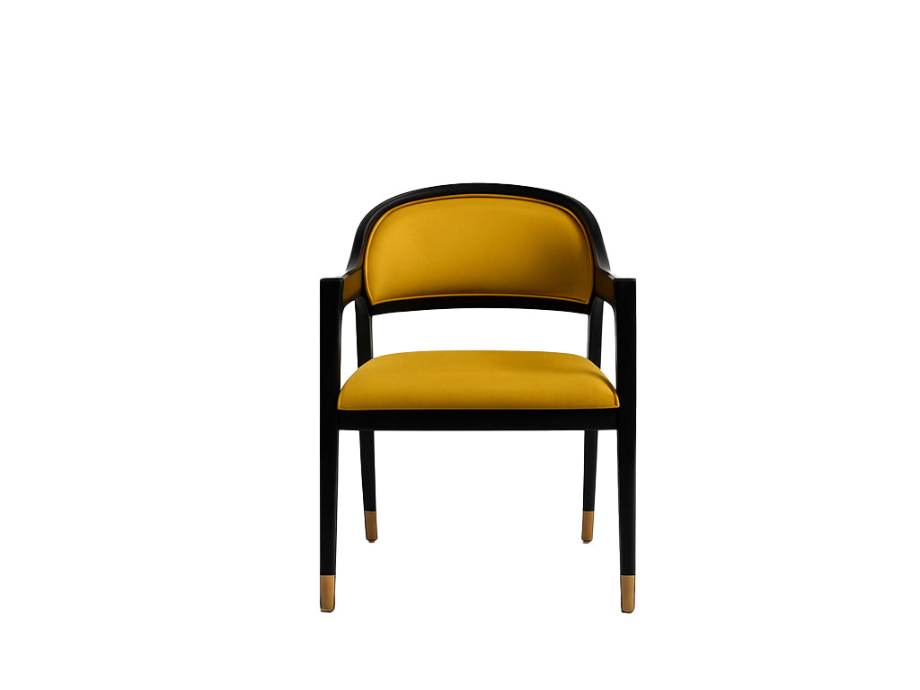 Saffron Noir Dining Chair