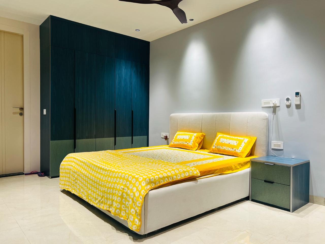 Solara Bed – Cream Upholstered Bed with Vertical Stitch Headboard